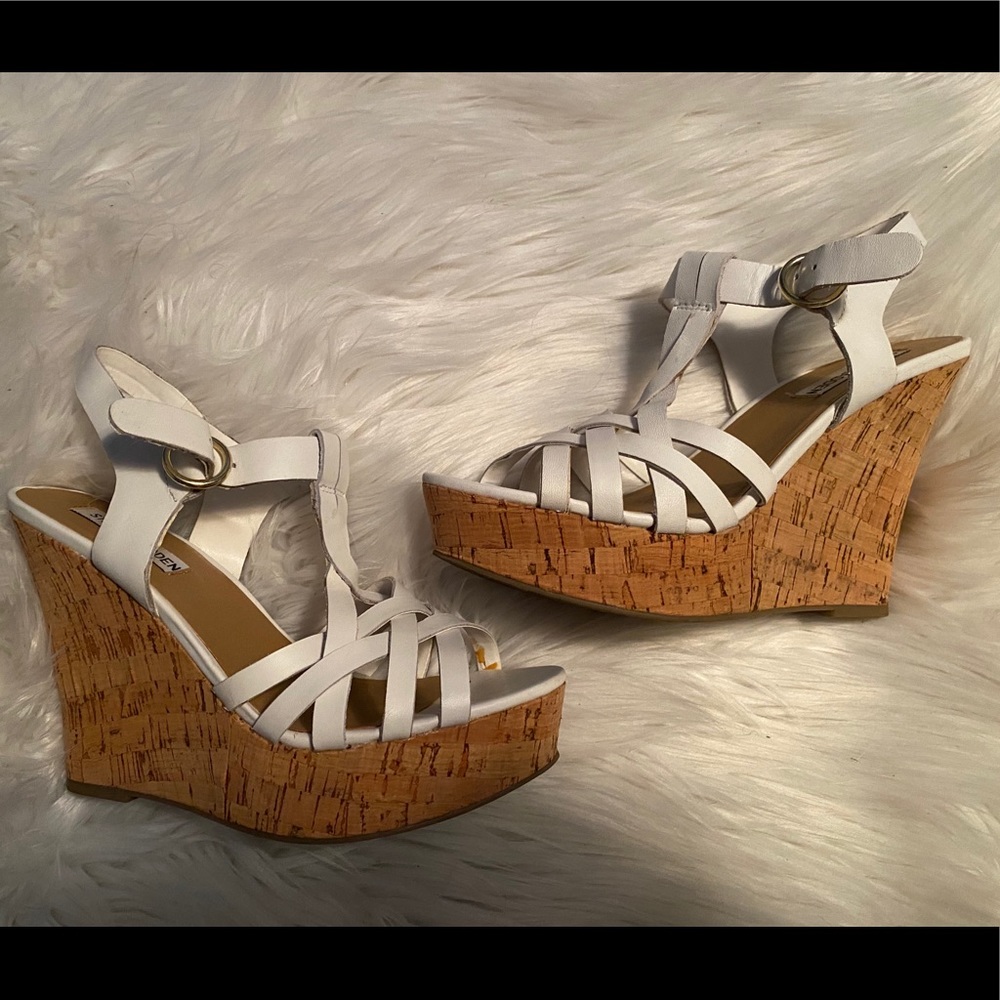 Steve Madden wedged sandals